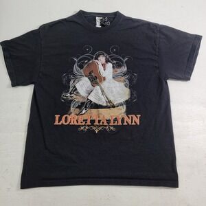 Vintage Loretta Lynn Country Music Star T-Shirt Delta Mens Sz L 50th Anniversary